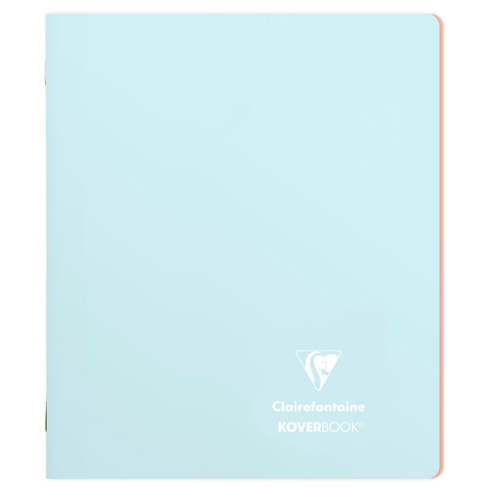 Caderno Pautado Koverbook Clairefontaine A5 Azul Claro Pastel